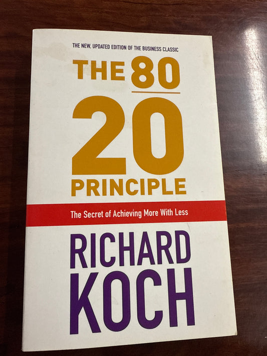 Richard Koch 80 20 Principle cover