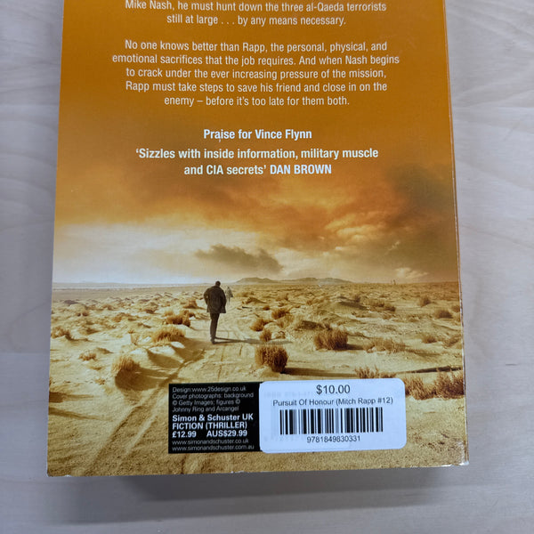 Pursuit Of Honour (Mitch Rapp #12)