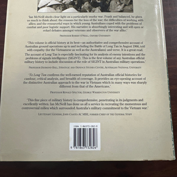 To Long Tan: The Australian Army and the Vietnam War 1950-1966 (The Official History of Australia's Involvement in Southeast Asian Conflicts 1948-19) (Hardcover)