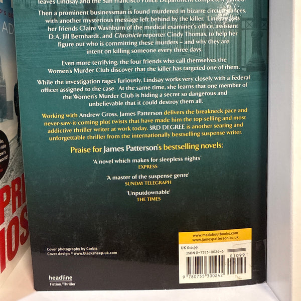 3rd Degree (Women's Murder Club #3)