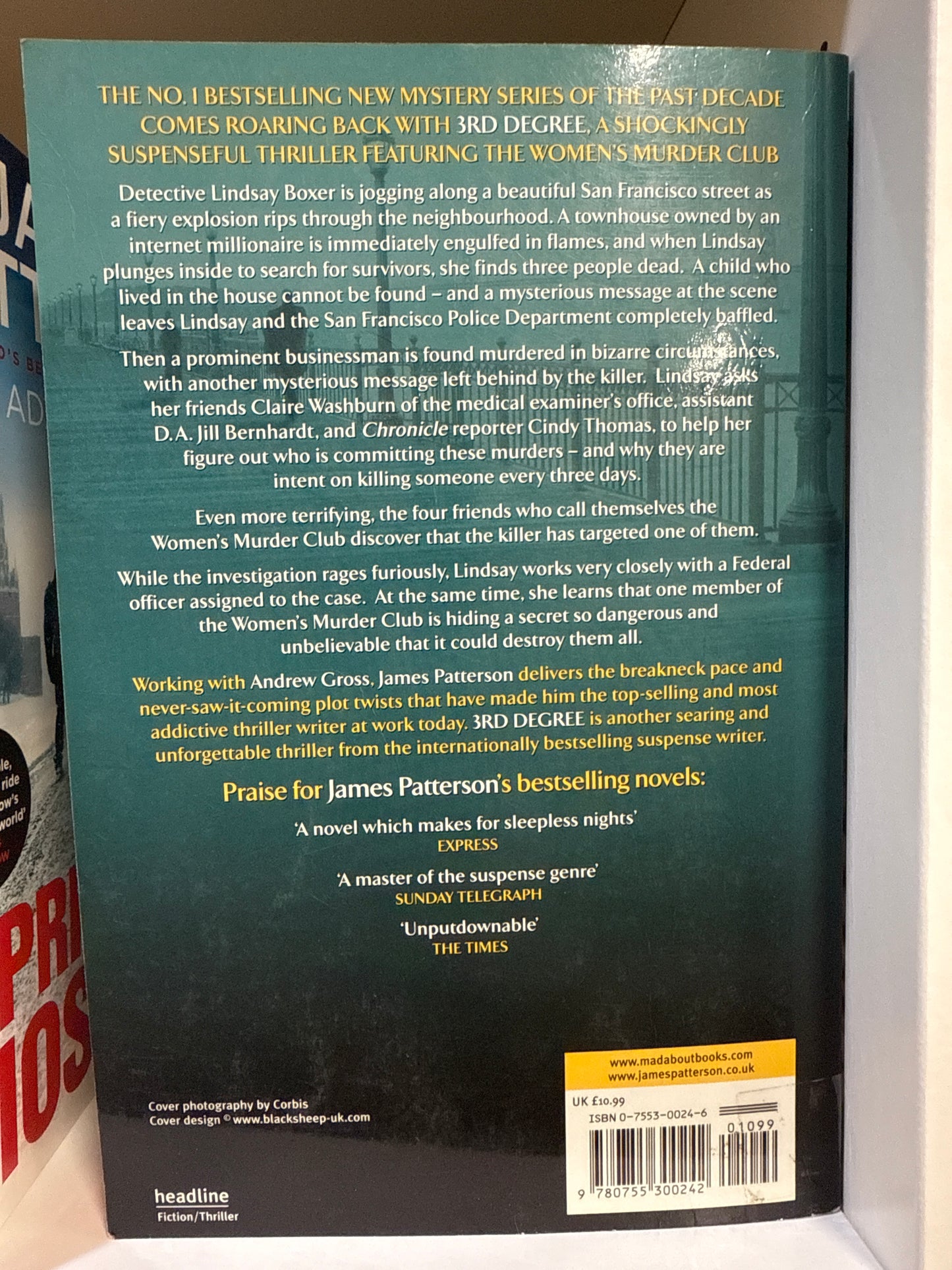 3rd Degree (Women's Murder Club #3)