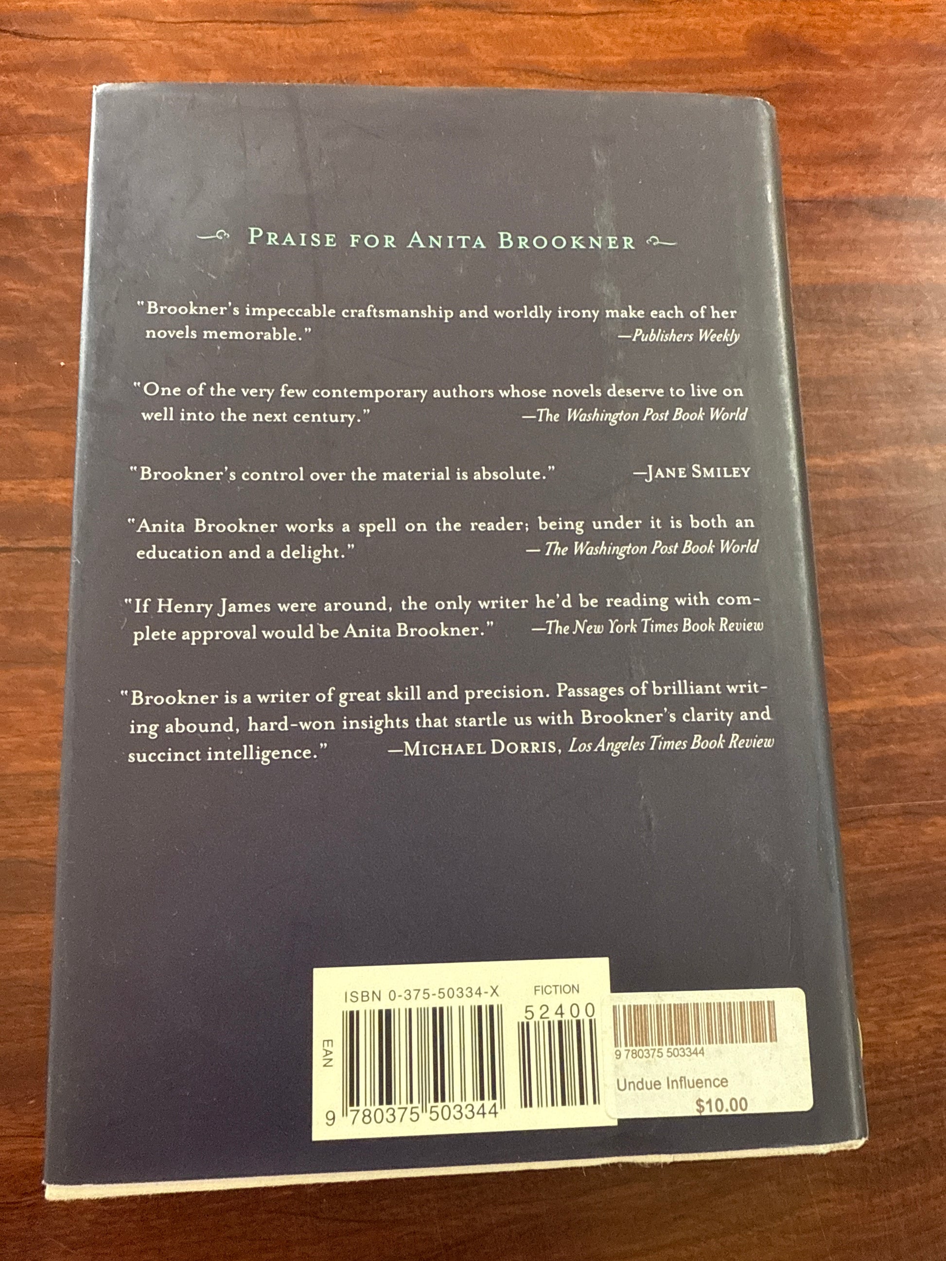 Undue Influence (Hardcover)
