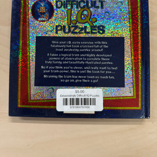 Devastatingly Difficult IQ Puzzles