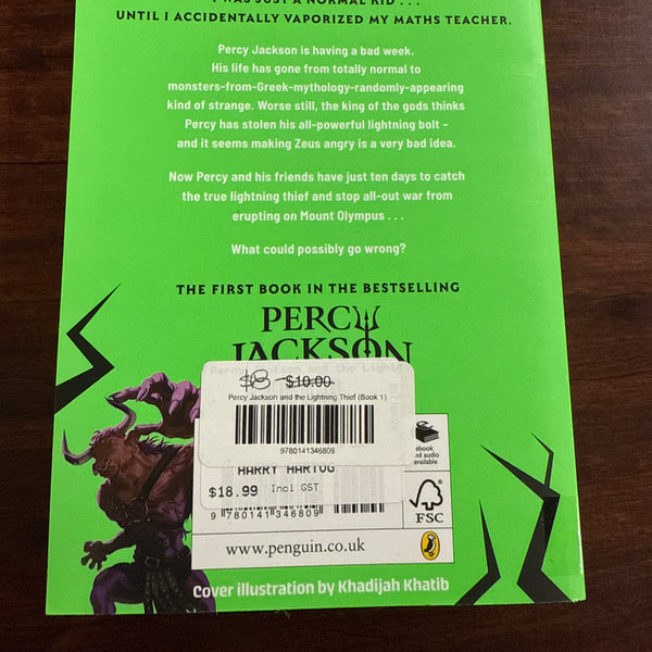 Percy Jackson and the Lightning Thief (Book 1)