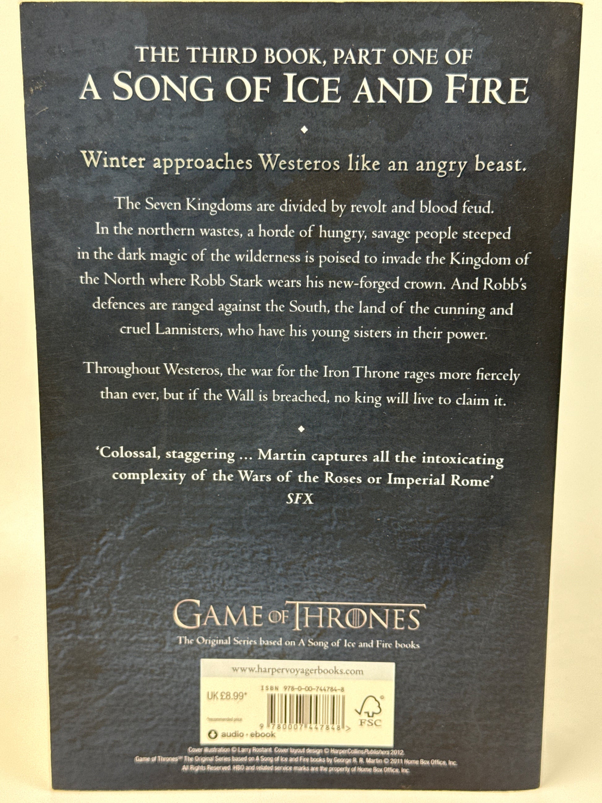 A Storm Of Swords 1 Steel And Snow