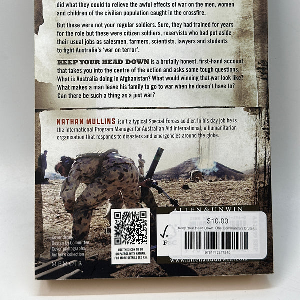 Keep Your Head Down: One Commando's Brutally Honest Account of Fighting in Afghanistan