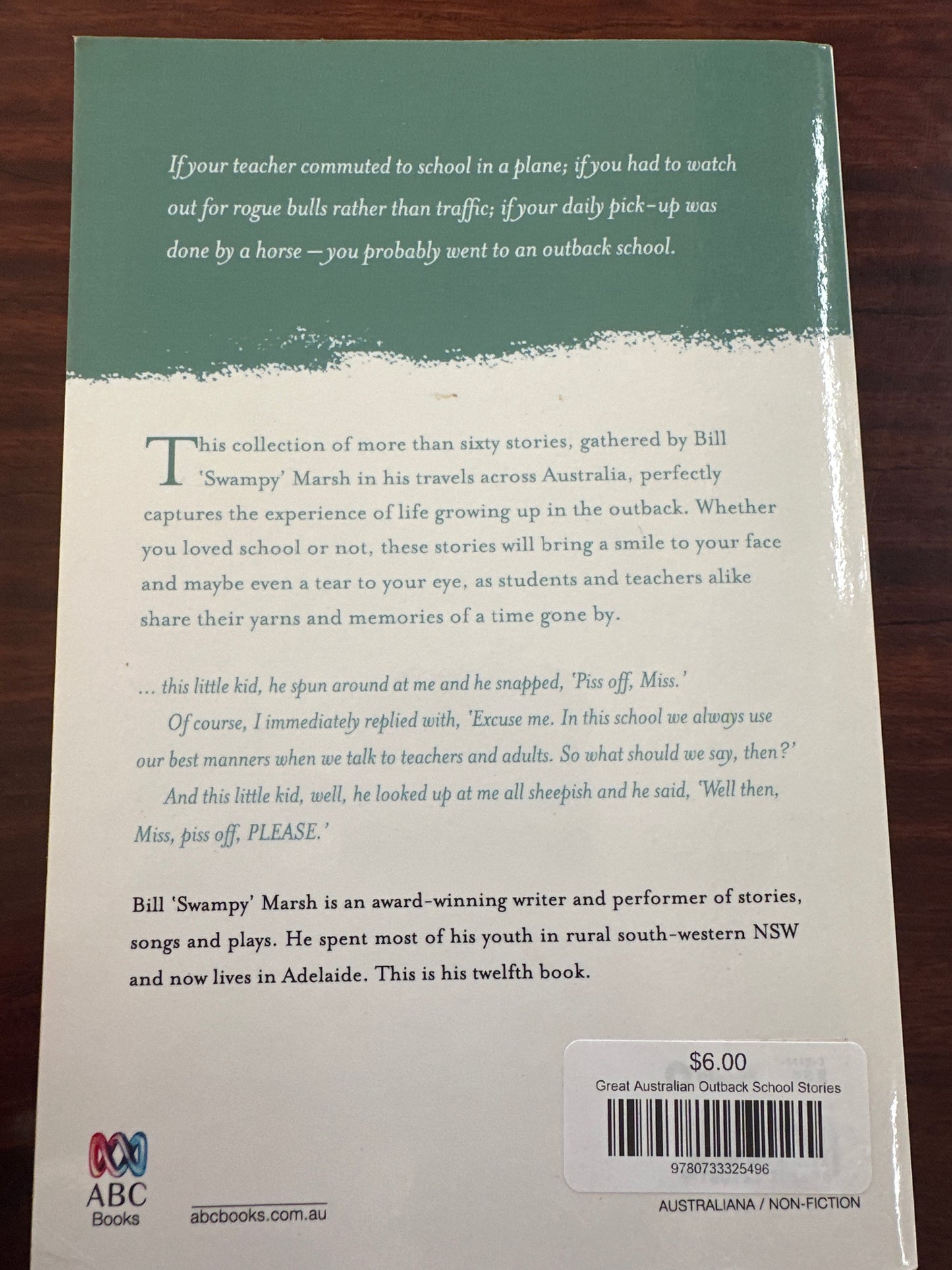 Great Australian Outback School Stories