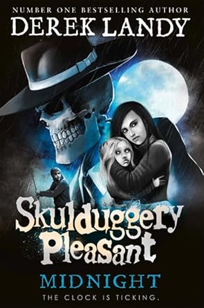 Derek Landy Midnight skulduggery Pleasant cover image