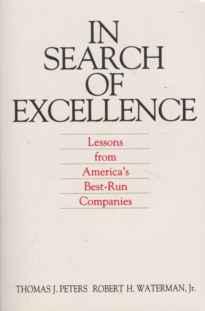 Moriman/in Search of Excellence: Pb(Peters/Mortim cover image