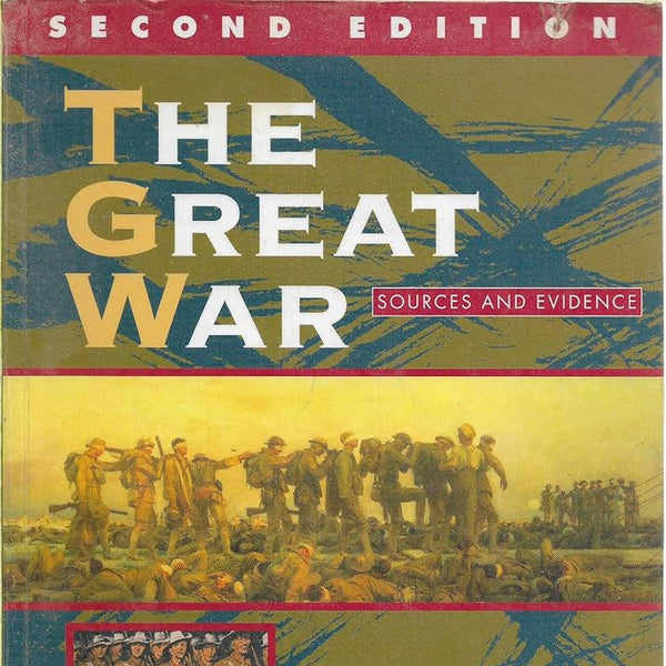 The Great War Sources and Evidence cover image