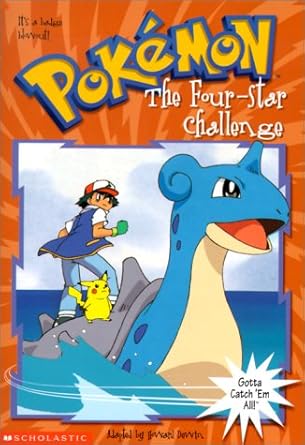 Pokemon the Four-Star Challenge (Pokemon Chapter Book) cover image