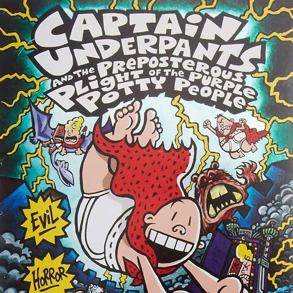 Dav Pilkey Captain Underpants And The Preposterous Plight Of The Purple Potty People (8) cover image