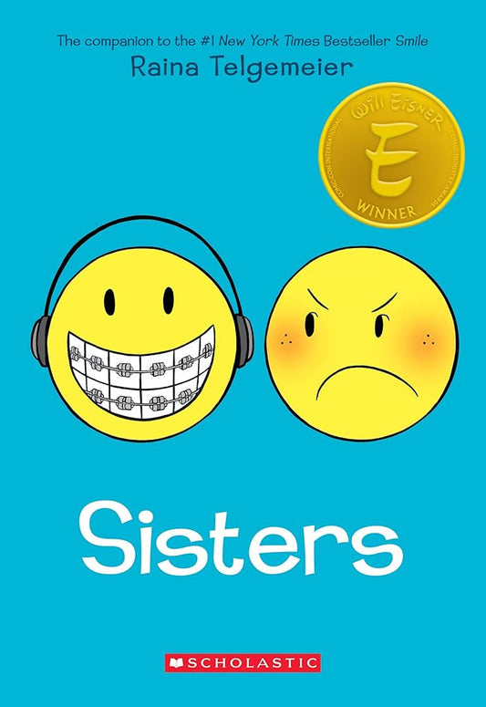 Raina Telgemeier Sisters: A Graphic Novel cover image