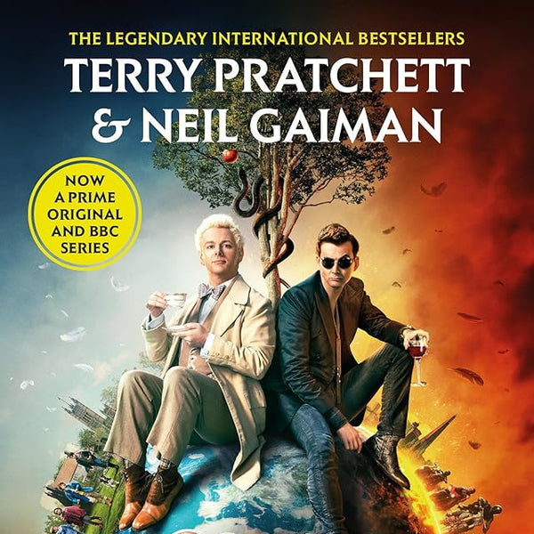 Terry Pratchett & Neil Gaiman Good Omens cover image