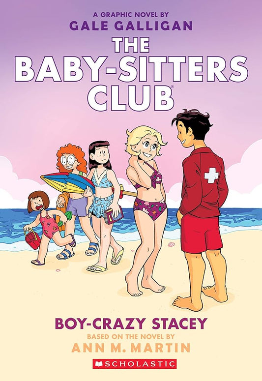 Boy-Crazy Stacey: A Graphic Novel (The Baby-Sitters Club #7) (7) (The Baby-Sitters Club Graphix) cover image