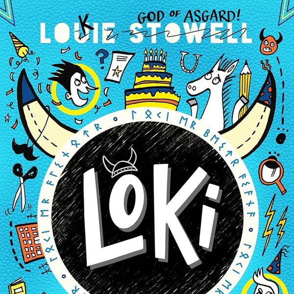 Loki: A Bad God's Guide to Taking the Blame: The funny diary of a trickster god stuck in a kid's body and the mystery of Thor’s missing hammer, for age 7, 8, 9, 10, 11, 12 cover image