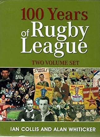 100 YEARS OF RUGBY LEAGUE 2 volumes cover image