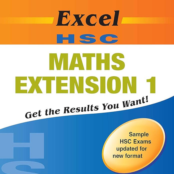 Excel Study Guide: HSC Maths Extension 1 (with HSC cards) Year 12 cover image
