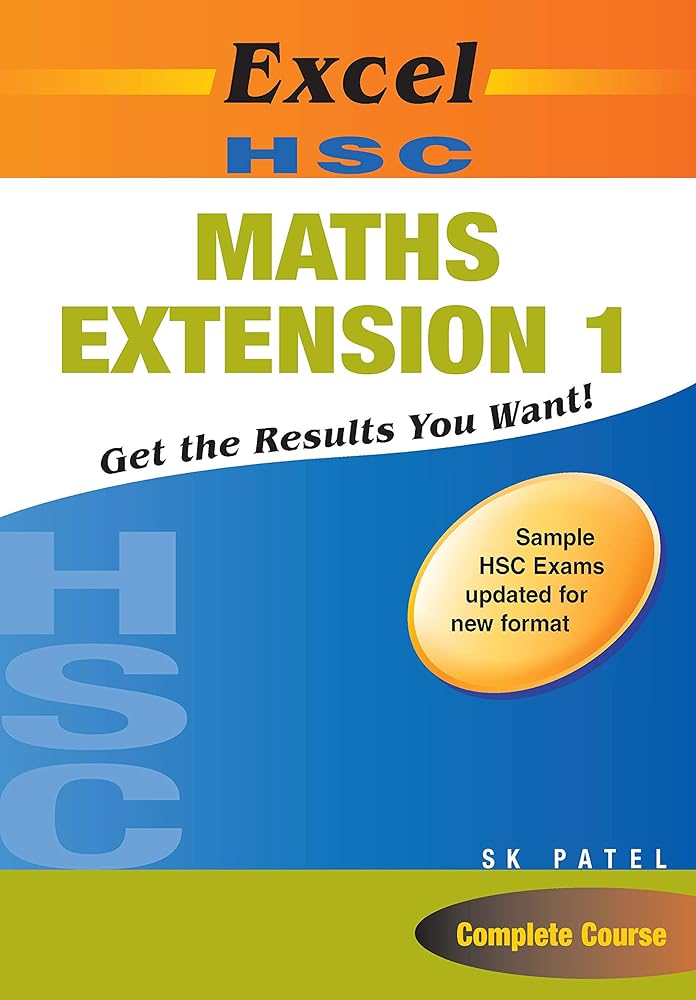 Excel Study Guide: HSC Maths Extension 1 (with HSC cards) Year 12 cover image