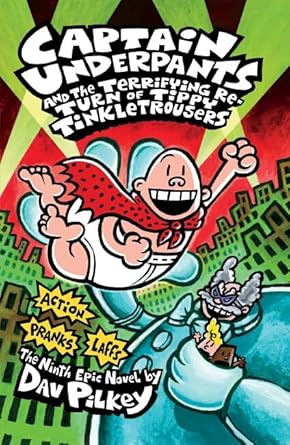 Captain Underpants and the Terrifying Return of Tippy Tinkletrousers cover image
