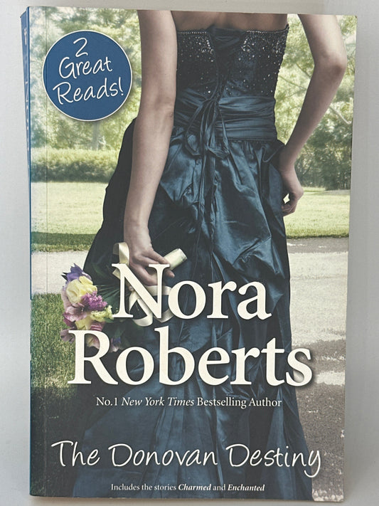 Nora Roberts The Donovan Destiny actual front cover used books