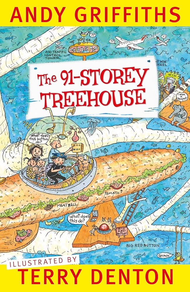 The 91-Storey Treehouse by Andy Griffiths & Terry Denton cover image