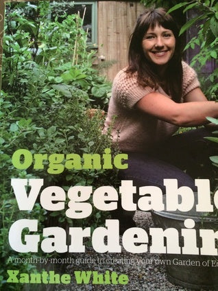 Organic vegetable gardening cover image