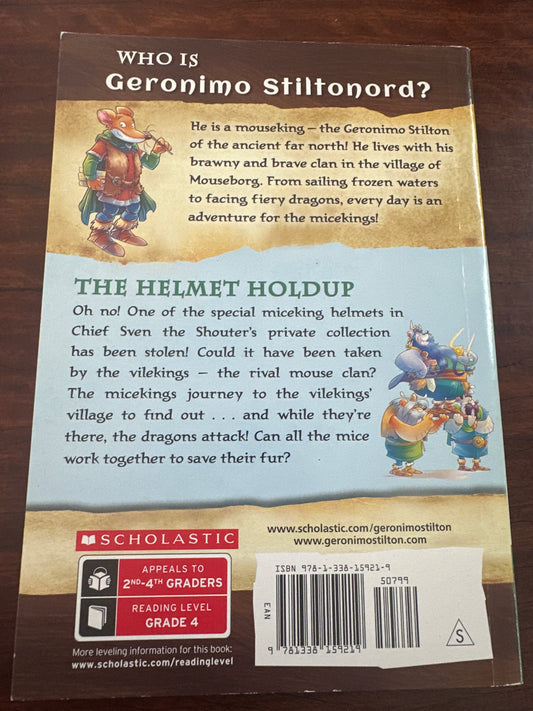 The Helmet Holdup (Geronimo Stilton Micekings #6)