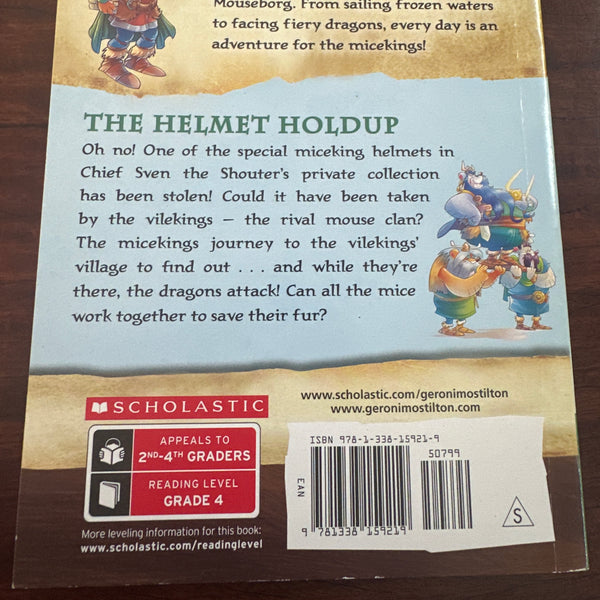 The Helmet Holdup (Geronimo Stilton Micekings #6)