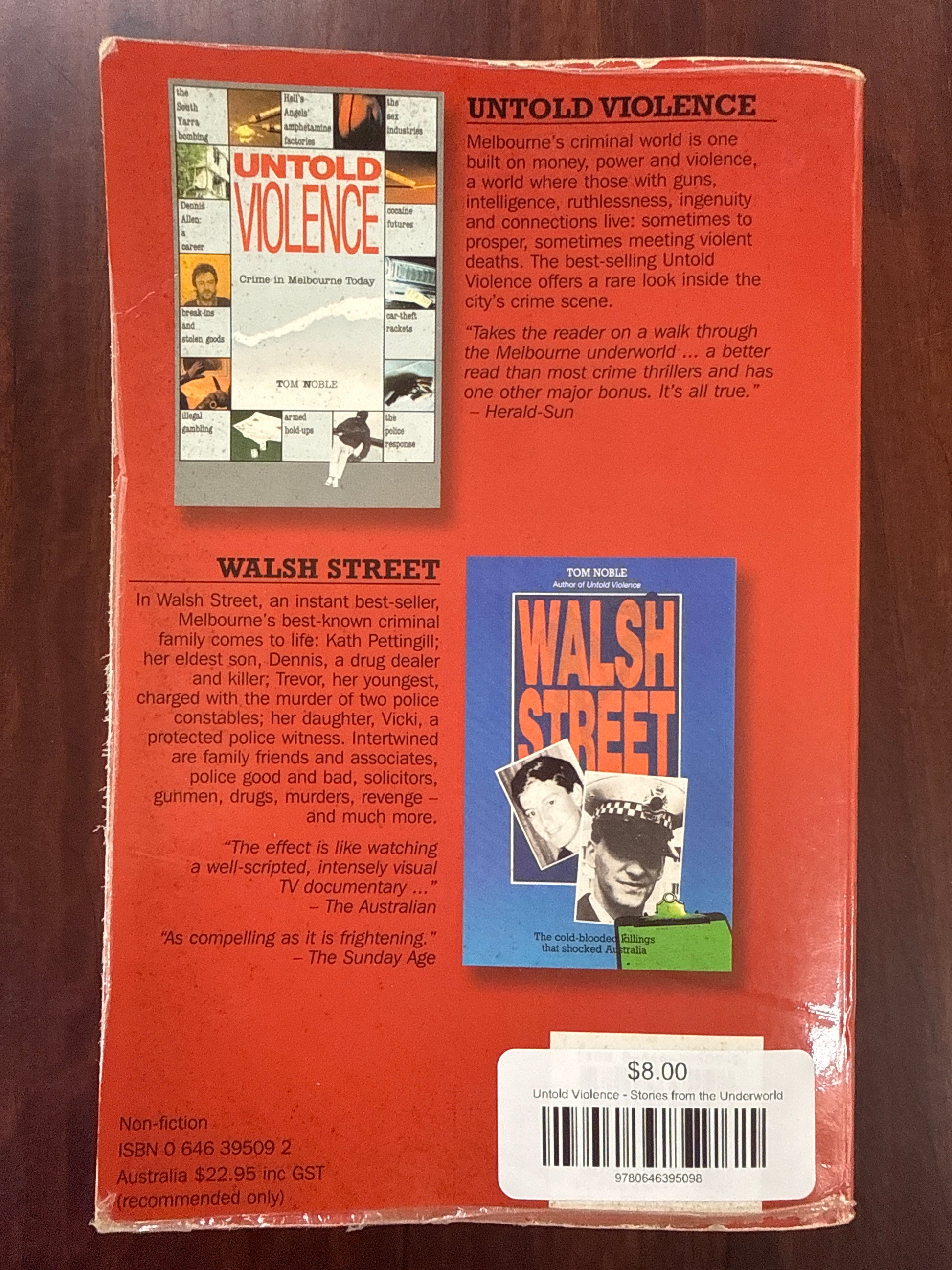 Untold Violence - Walsh Street