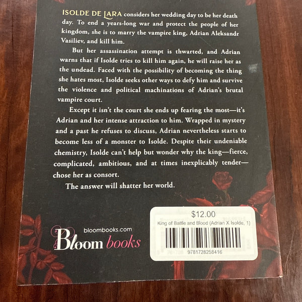 King of Battle and Blood (Adrian X Isolde, 1)