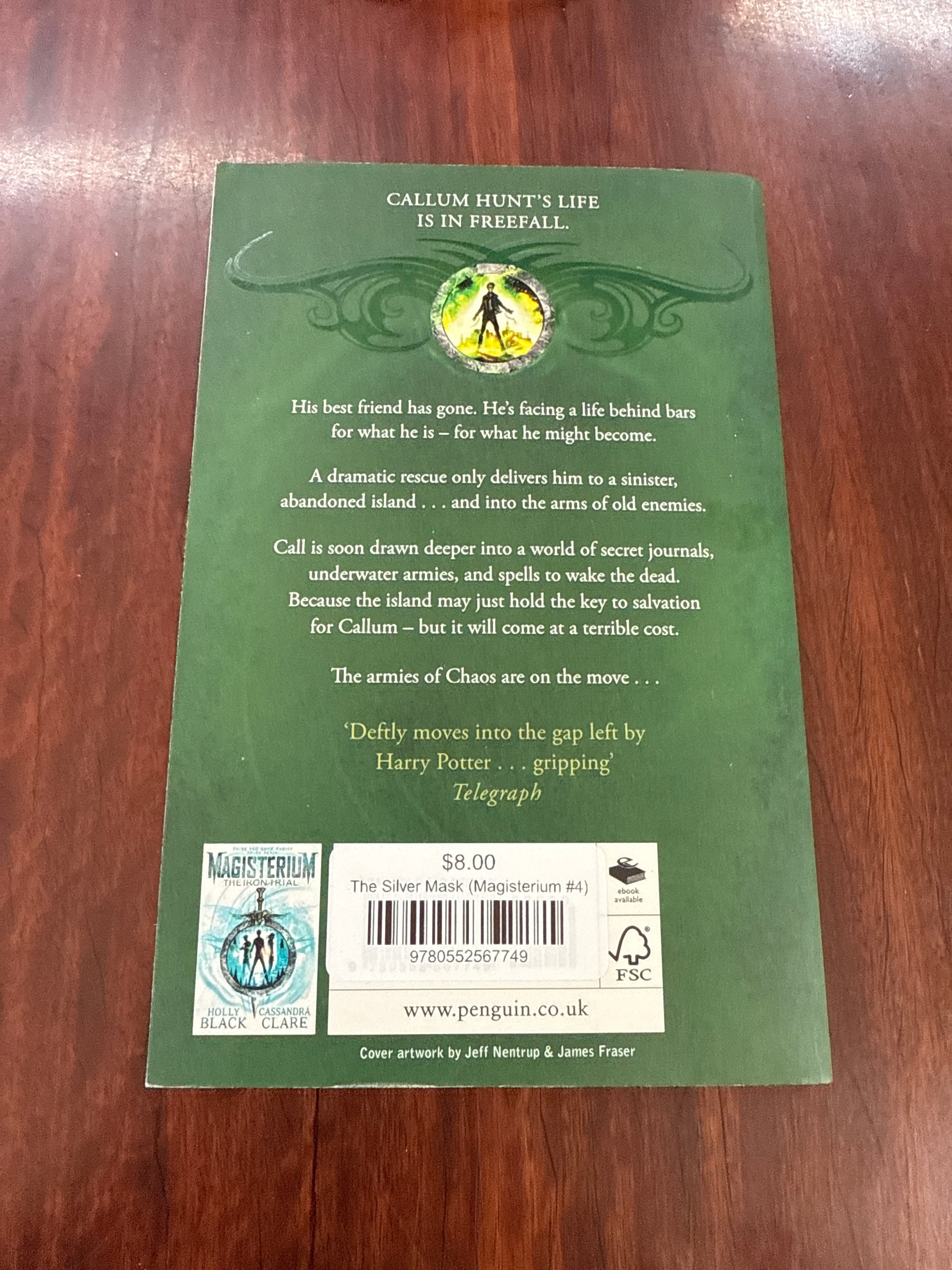 The Silver Mask (Magisterium #4)