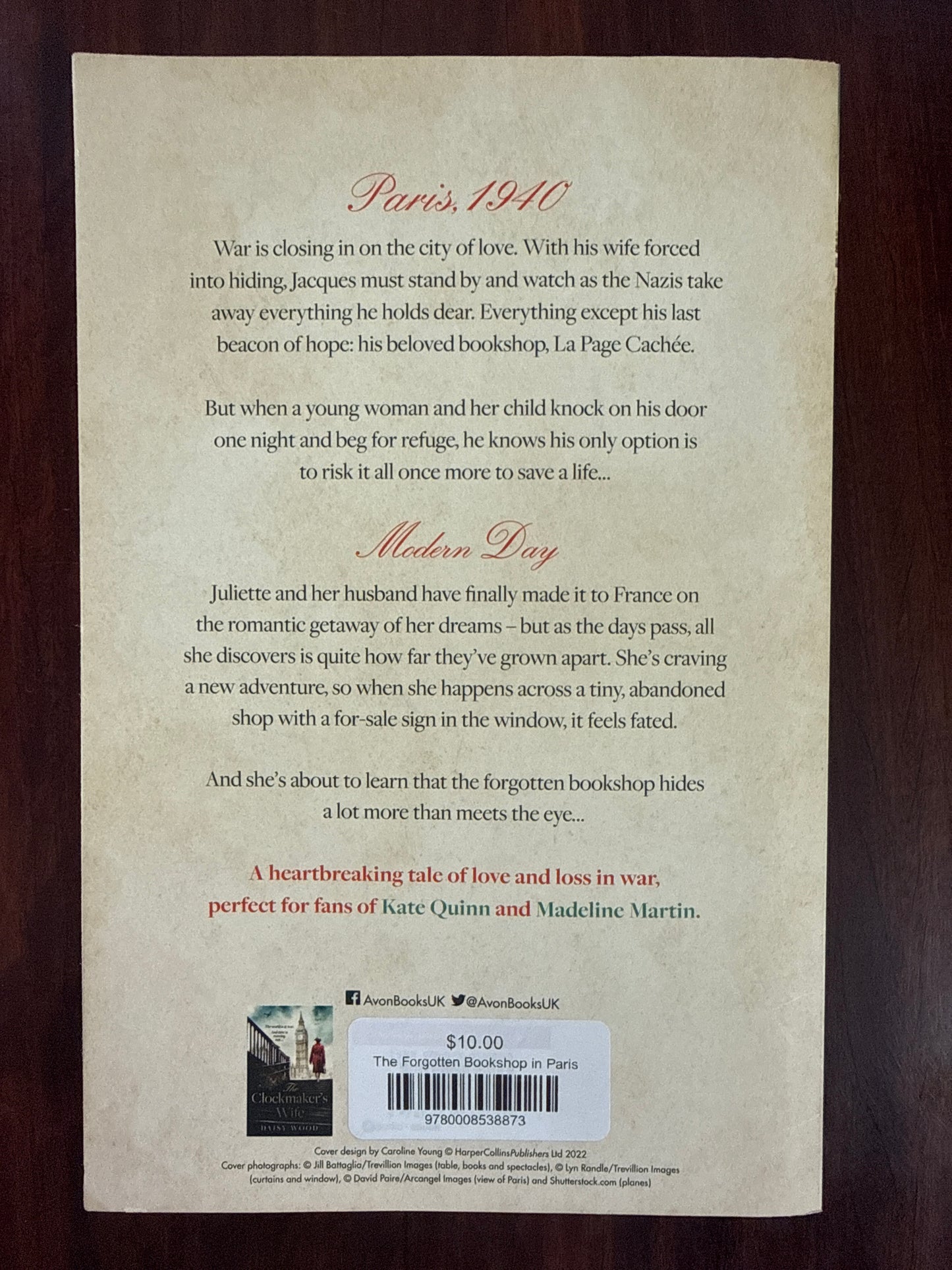 The Forgotten Bookshop in Paris