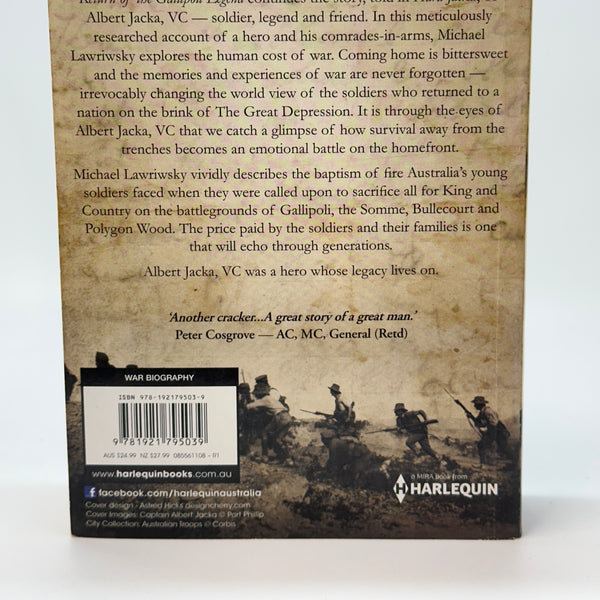 RETURN OF THE GALLIPOLI LEGEND