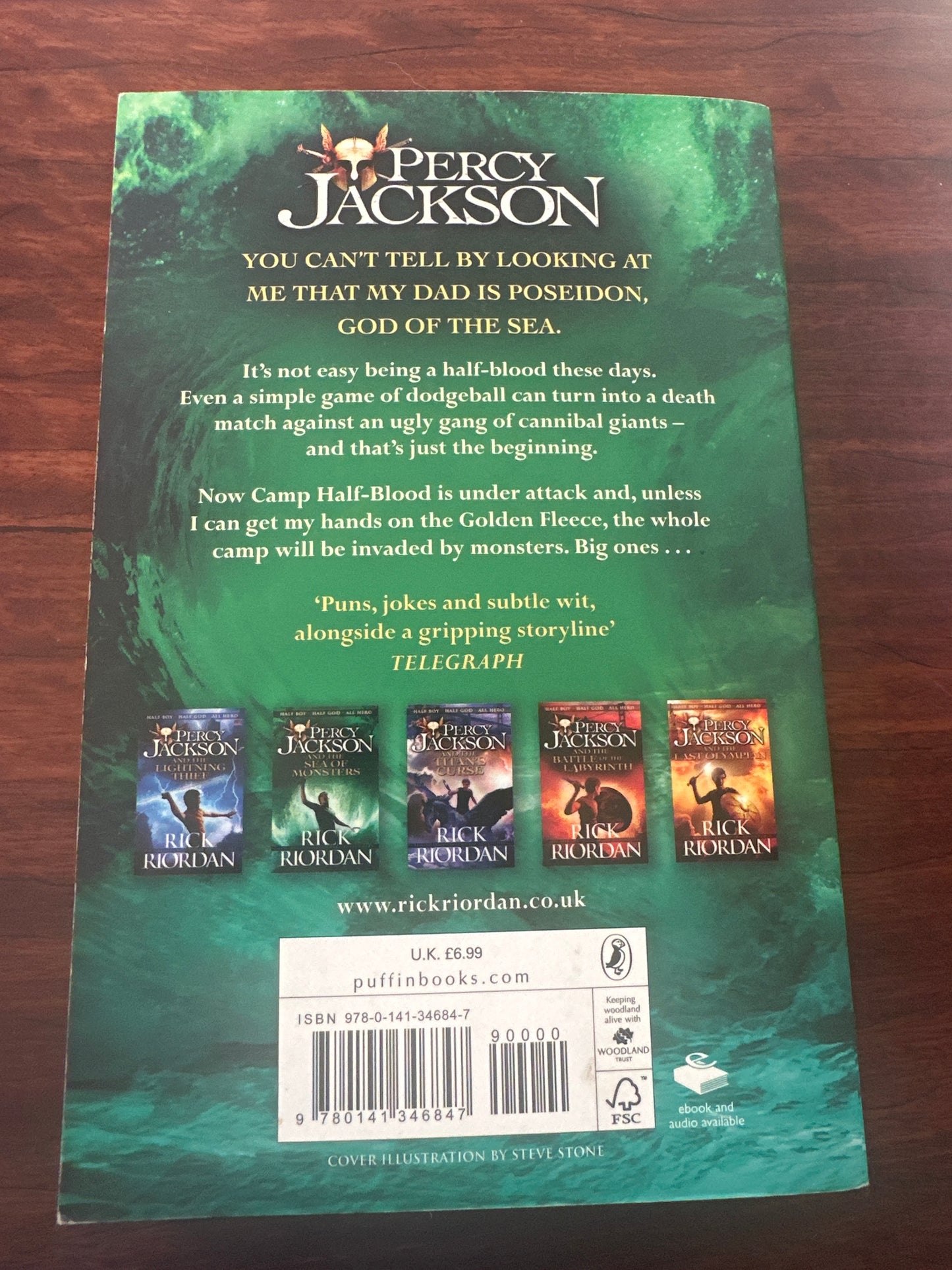 Percy Jackson & The Sea Of Monsters (Book2)