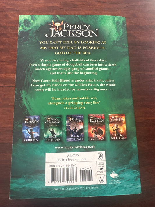 Percy Jackson & The Sea Of Monsters (Book2)