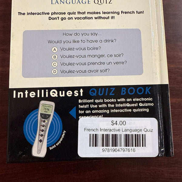 French Interactive Language Quiz