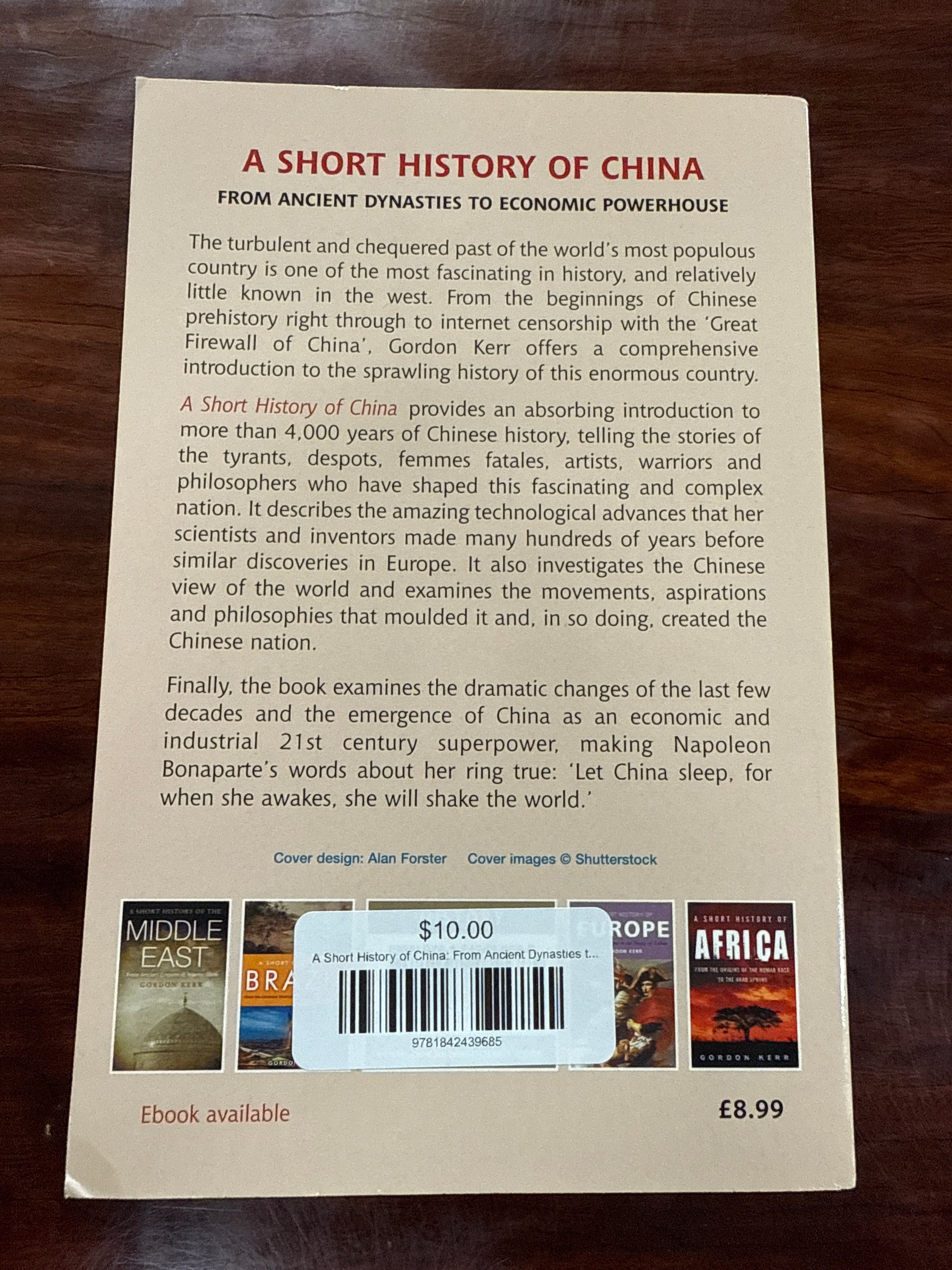 A Short History of China: From Ancient Dynasties to Economic Powerhouse