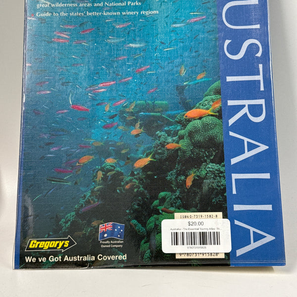 Australia - The Essential Touring Atlas: The Essential Touring Atlas
