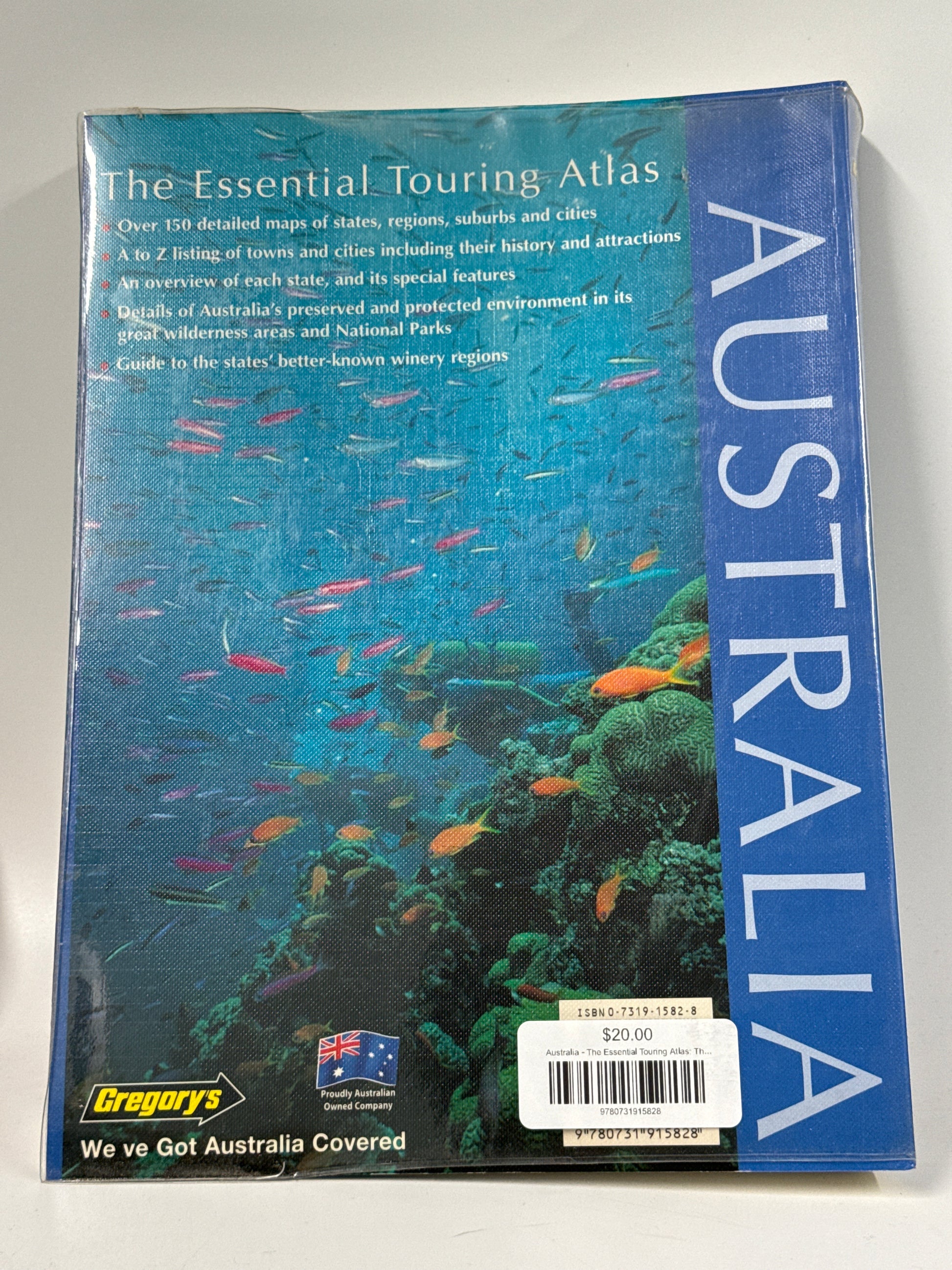 Australia - The Essential Touring Atlas: The Essential Touring Atlas