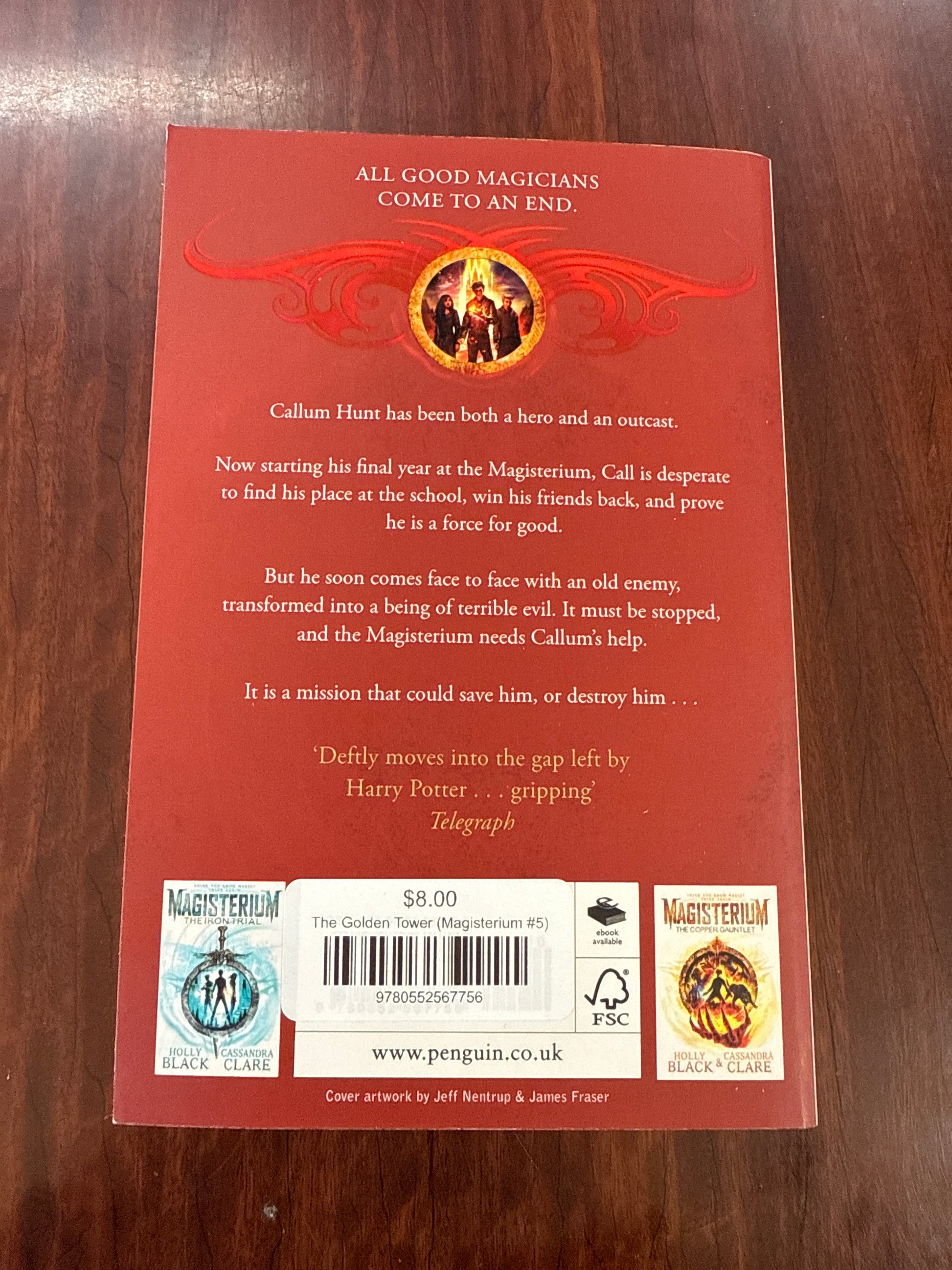 The Golden Tower (Magisterium #5)