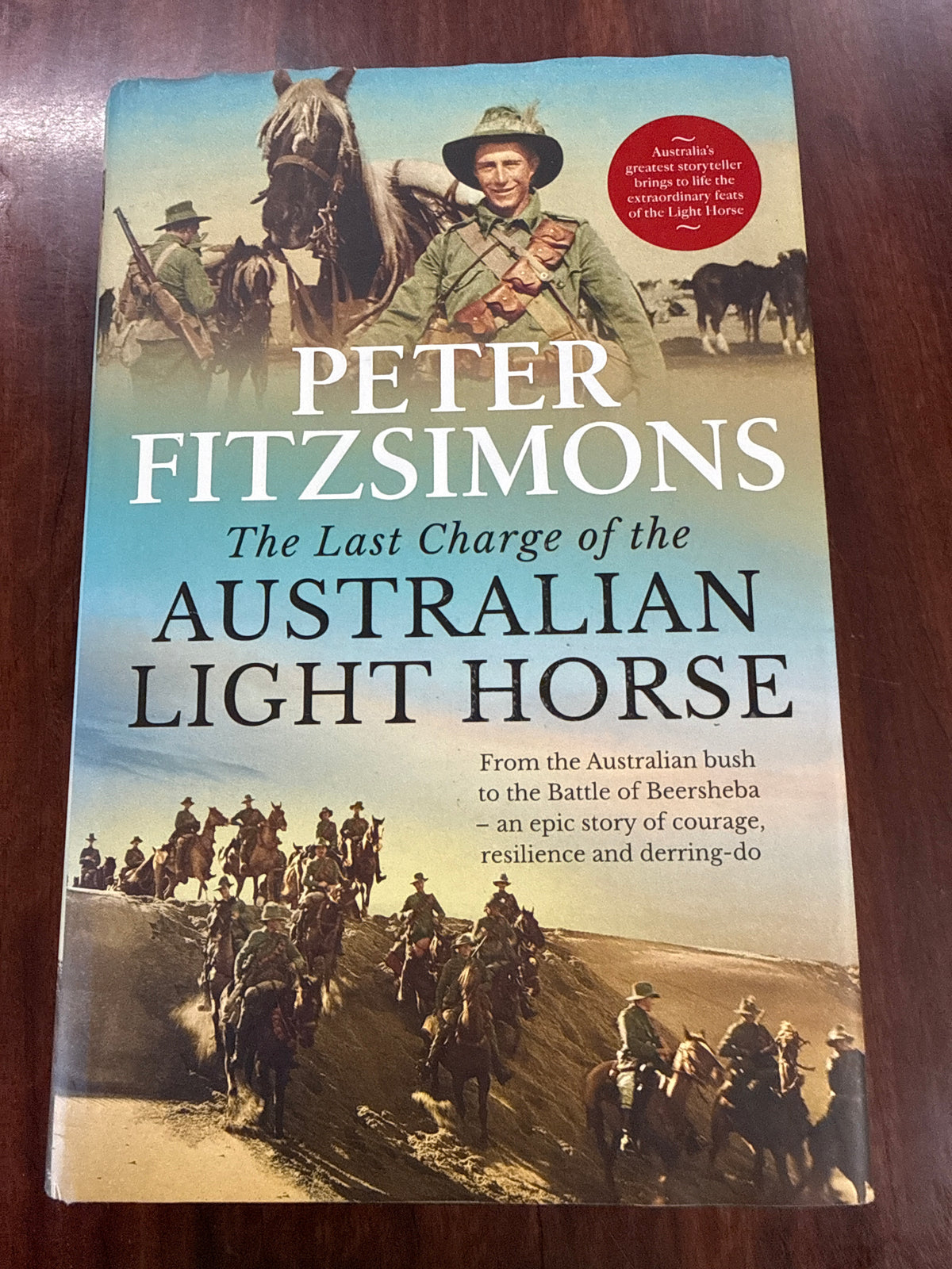 The Last Charge of the Australian Light Horse (Hardcover)