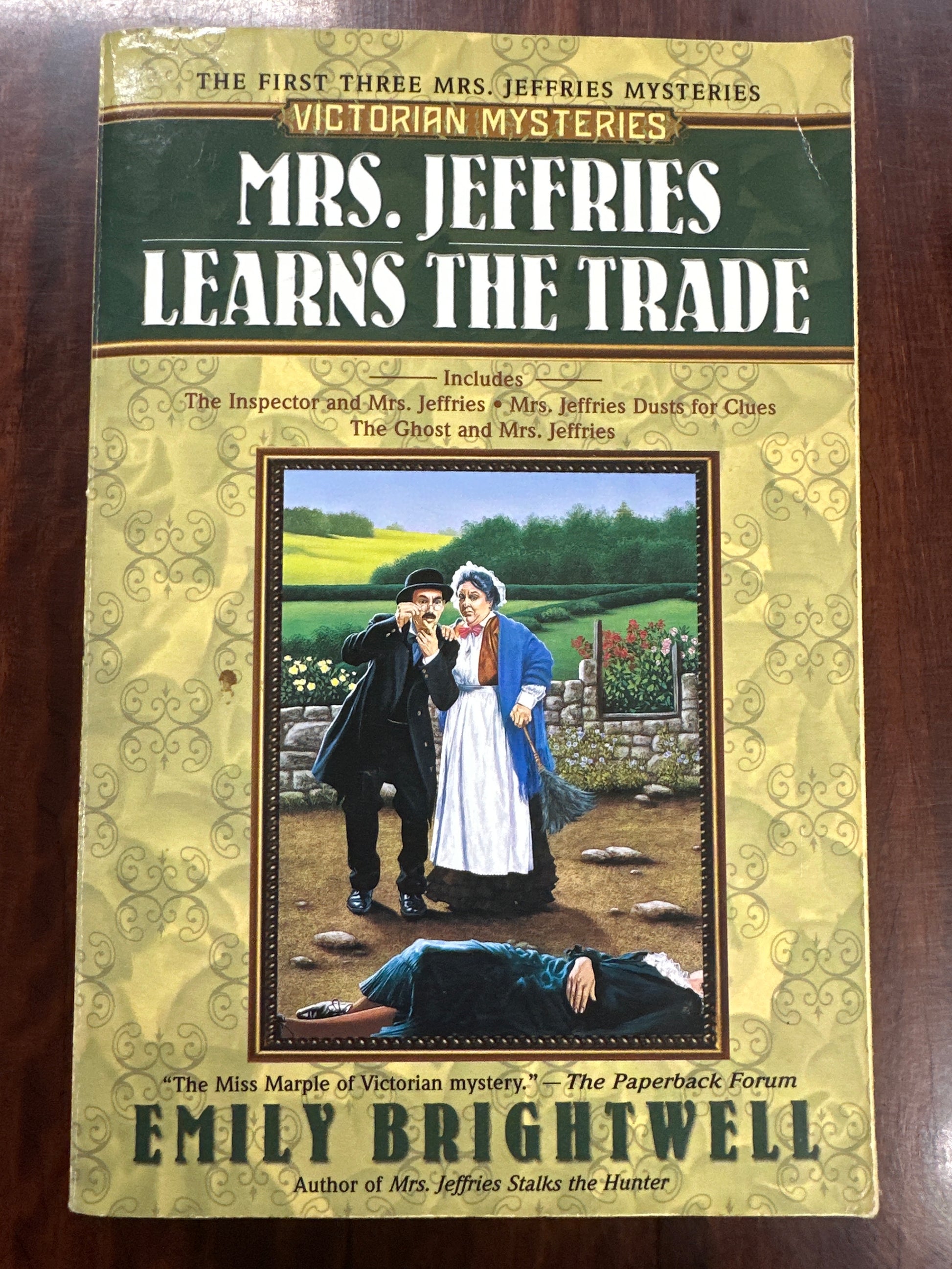 Mrs. Jeffries Learns the Trade (Victorian mysteries)