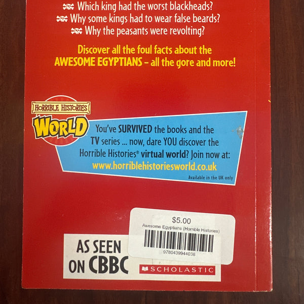 Awesome Egyptians (Horrible Histories)