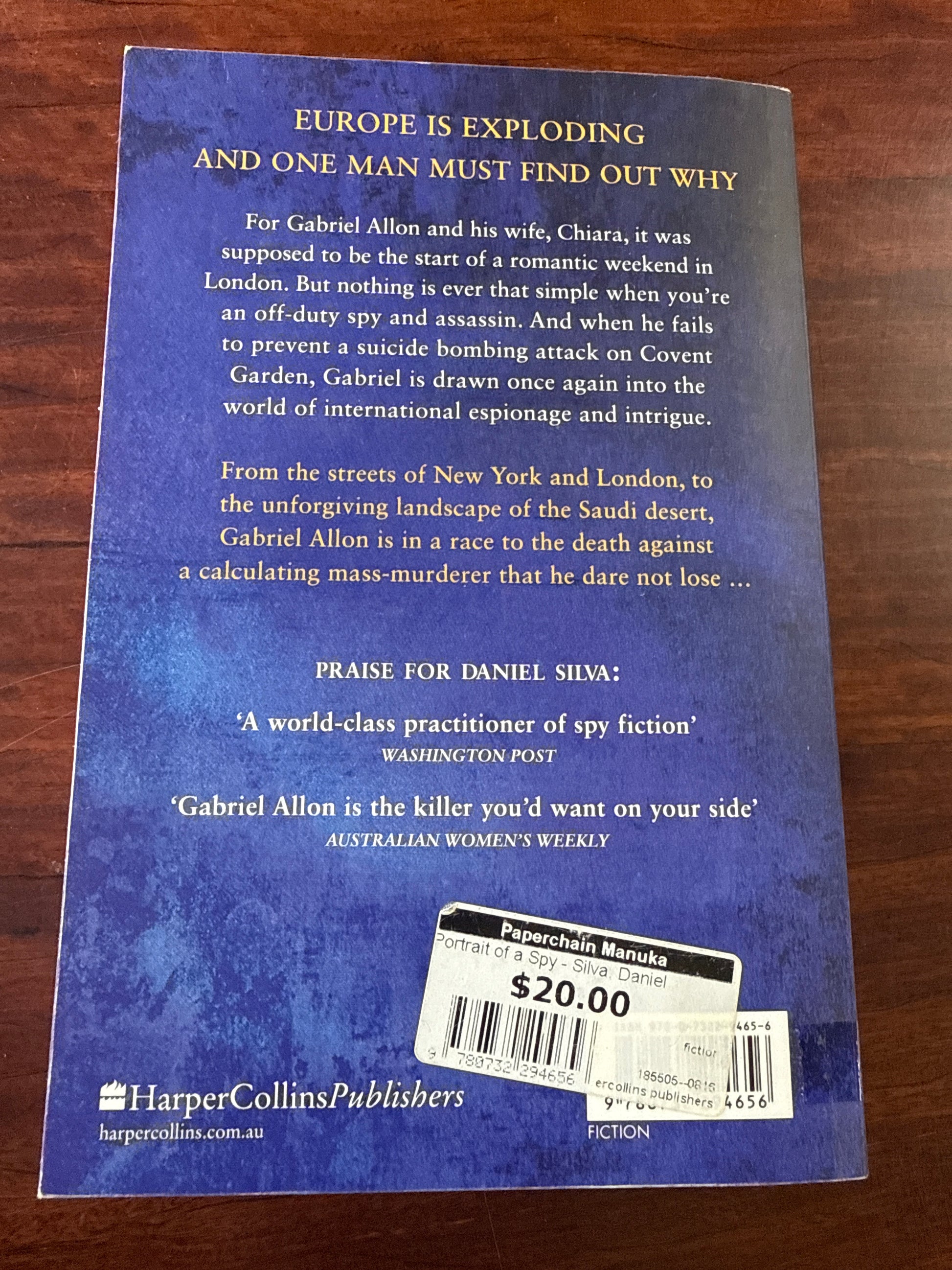 Portrait Of A Spy (Gabriel Allon #11)