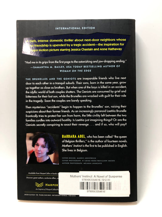 Mothers' Instinct: A Novel of Suspense
