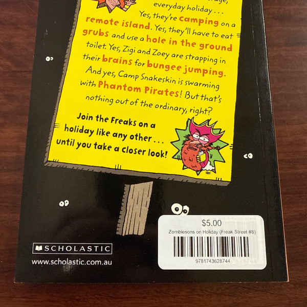 Zombiesons on Holiday (Freak Street #8)