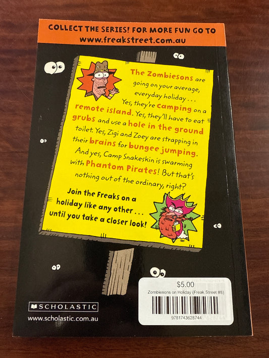 Zombiesons on Holiday (Freak Street #8)