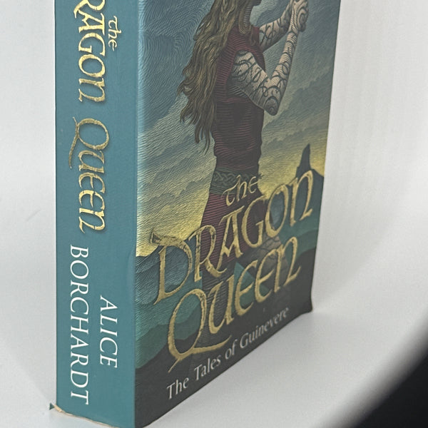 Alice Borchardt The Dragon Queen actual spine used books