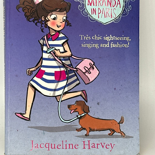 Jacqualine Harvey Alice-Miranda in Paris (7) front  cover used books